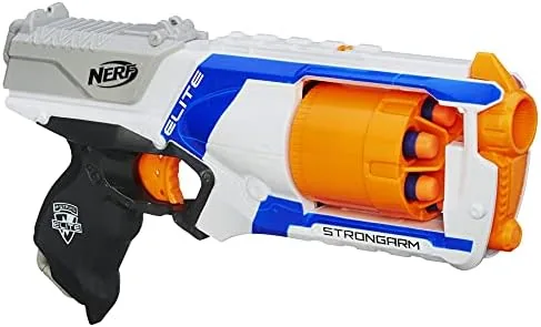 nerf n strike elite strongarm toy blaster with rotating barrel amazon exclusive